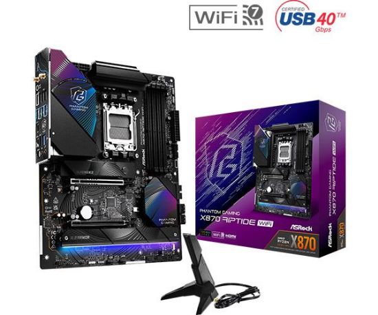 Slika Asrock AMD AM5 X870 RIPTIDE WIFI