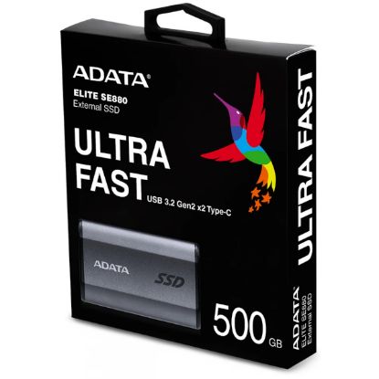Slika USB 3.2 512 GB ADATA SU880, sivi