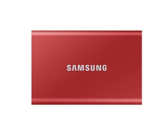 Slika USB 3.2  1 TB Samsung Portable T7 Metallic Red, MU-PC1T0R/WW