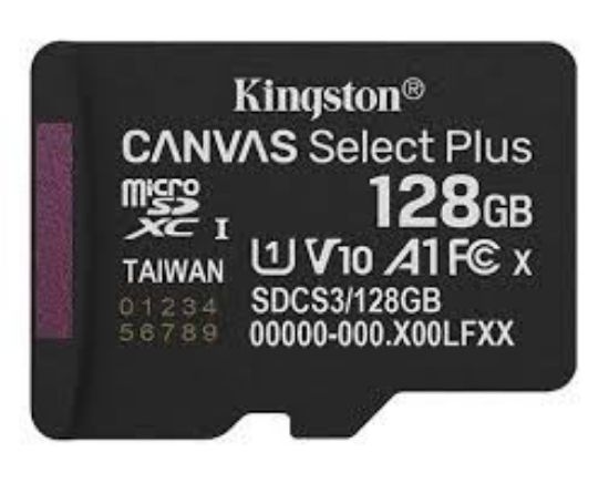 Slika Secure Digital card Micro 128 GB Kingston Canvas Select Plus, SDCS3/128GBSP