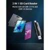 Slika UGREEN USB-C + A, TF/SD kartice, crni