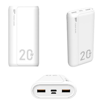 Slika Power Bank Silicon Power QS15, 20.000mAh, 18W, bijeli