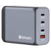 Slika USB punjač zidni Verbatim GNC-200 GaN 200W, 4 priključka