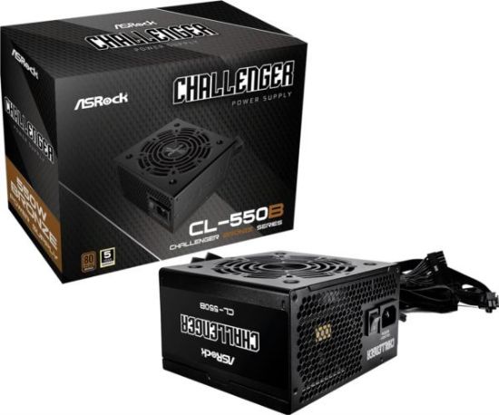 Slika ASRock PSU Challenger CL-550B, 550W, 80 Bronze