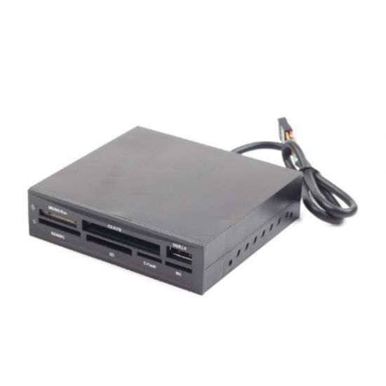 Slika Gembird Internal USB card reader writer, black