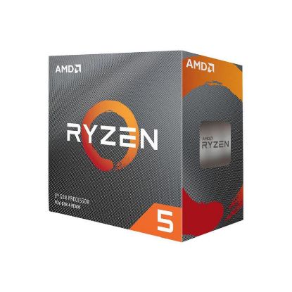 Slika AMD Ryzen 5 3600, (3,6GHz/4.2GHz), 6C/12T, 32MB, 65W, sa hladnjakom