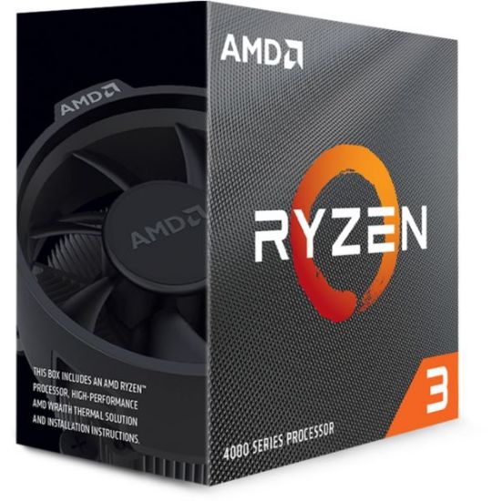 Slika AMD Ryzen 3 4100 (3.8/4.0GHz) 4C/8T, 8MB, 65W, box