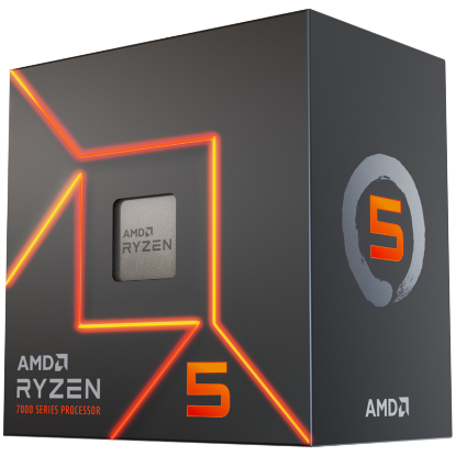 Slika AMD Ryzen 5 7600 (3.8/5.1GHz) 6C12T, 32MB, 65W, box