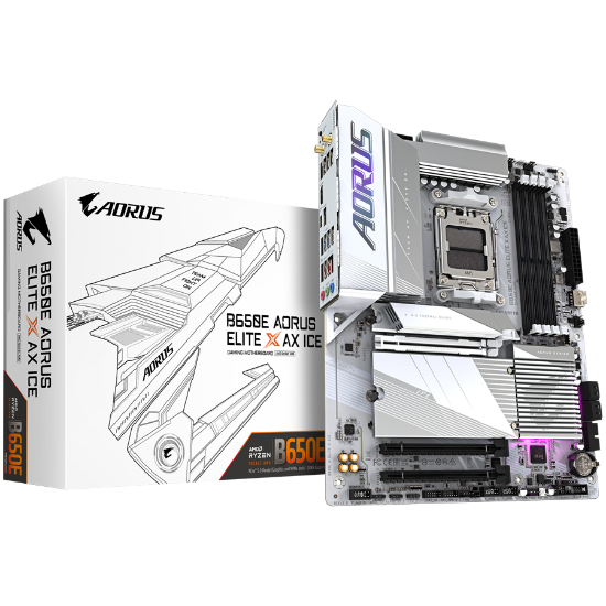 Slika Gigabyte B650E A ELITE X ICE