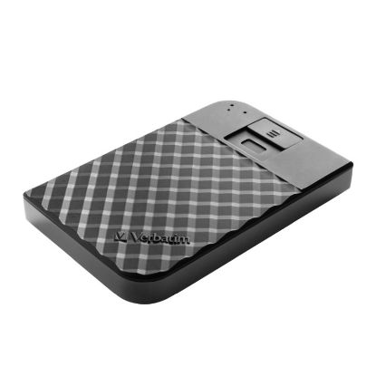 Slika USB 3.1  1 TB Verbatim 2.5" Fingerprint Secure Portable, AES 256-bit, zaštita pristupa otiskom prsta