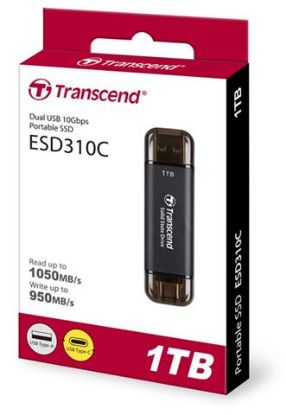 Slika USB 3.2  1TB Transcend ESD310C, Type-A/C, TS1TESD310C