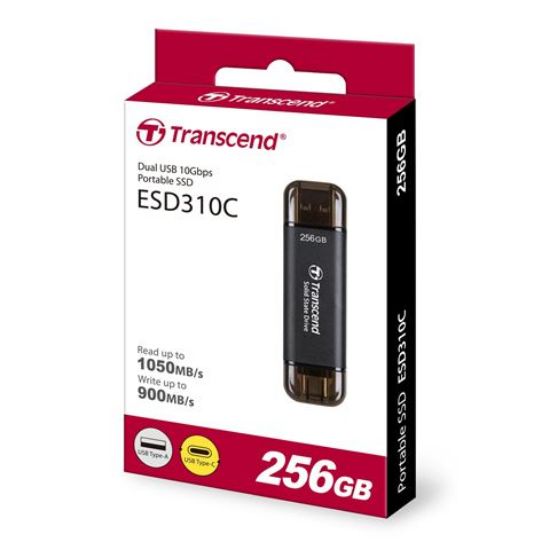 Slika USB 3.2 256GB Transcend ESD310C, Type-A/C, TS256GESD310C