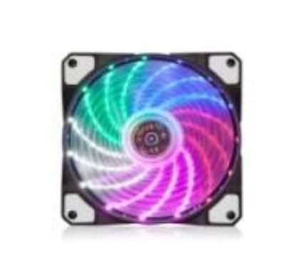 Slika NaviaTec PC Case Fan 120mm, Colorful 2 LED