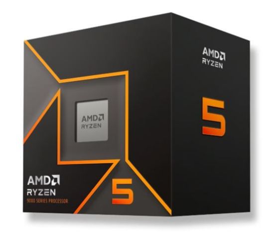 Slika CPU AMD Ryzen 5 9600 (3.8/5.2GHz) 6C/12T, 32MB, 65W