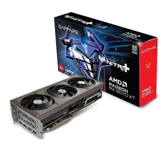 Slika AMD Radeon RX 9070XT 16GB 256-bit Sapphire Nitro+ Gaming OC