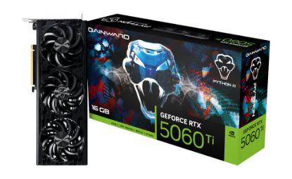 Slika GeForce RTX 5060 Ti 16GB GDDR7 128-bit Gainward Python III V1