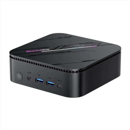 Slika BLACKVIEW MP100 Mini PC, R5-7430U, 16GB, 512GB, Win11Pro