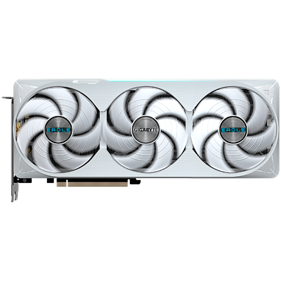 Slika GeForce RTX 5070 Ti 16GB GDDR7 256-bit Gigabyte Eagle OC ICE SFF 16G, PCI-E 5.0, 3x DP, HDMI, ATX white