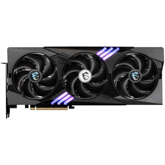 Slika GeForce RTX 5070 12GB GDDR7 192-bit MSI Gaming Trio OC, PCI Express Gen 5, Black