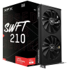 Slika AMD Radeon RX 7600 XT 8GB GDDR6 128-bit XFX SPEEDSTER SWFT210, HDMI, 3x DP, AMD RDNA™ 2