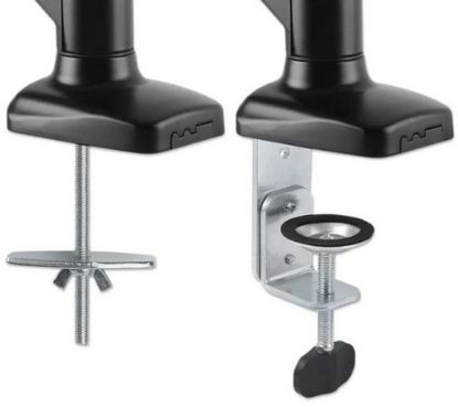 Slika Manhattan nosač stolni monitor 17"-32", 2x 9kg, crni