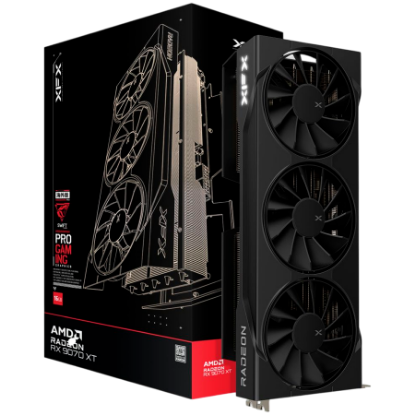 Slika AMD Radeon RX 9070XT 16GB GDDR6 256-bit XFX Swift Triple Fan, HDMI 3x DP, SI ONLY