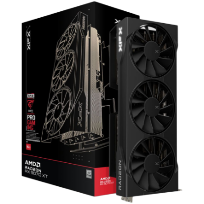 Slika AMD Radeon RX 9070XT 16GB GDDR6 256-bit XFX Swift Triple Fan, HDMI 3xDP