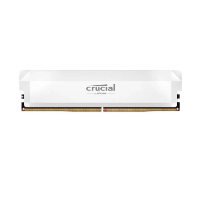 Slika DIMM DDR5 16 GB 6400 MHz Crucial Pro OC CL32 UDIMM White, CP16G64C32U5W