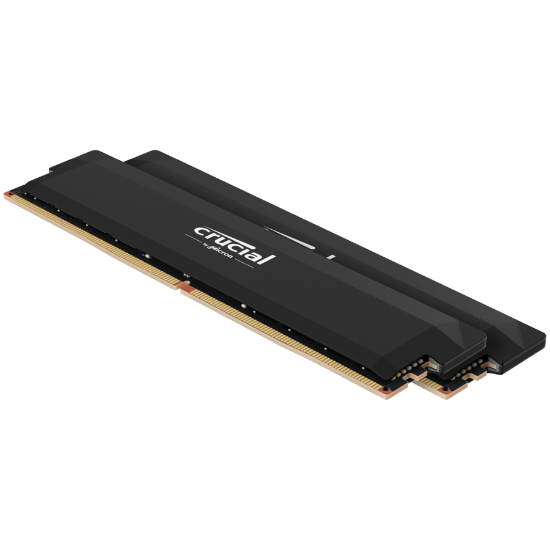 Slika DIMM DDR5 16 GB x2 Kit 6000 MHz Crucial Pro Overclocking UDIMM CL36 (16Gbit), CP2K16G60C36U5B