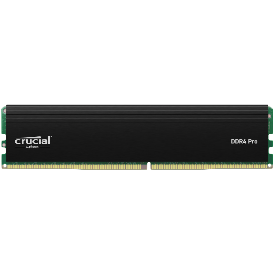 Slika DIMM DDR4 32 GB 3200 MHz Crucial Pro 32GB UDIMM CL22 (16Gbit), CP32G4DFRA32A