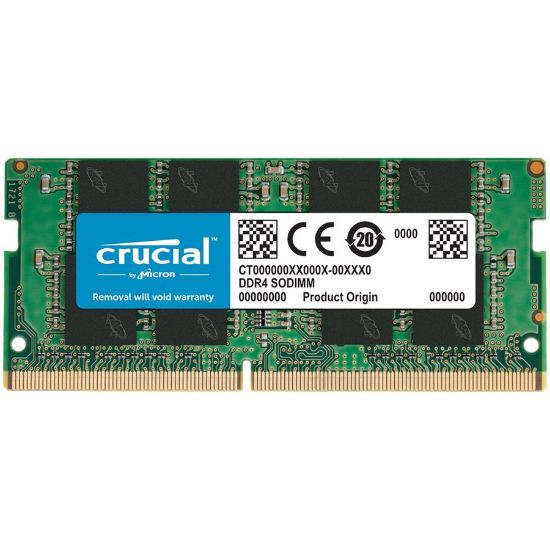Slika SODIMM DDR4 16 GB 3200 MHz Crucial CL22 (8Gbit/16Gbit) Tray, CT16G4SFRA32AT