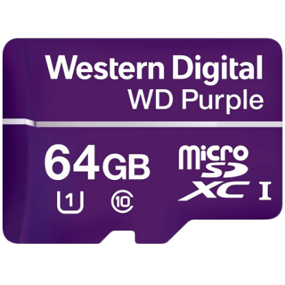 Slika Secure Digital card Micro  64 GB Western Digital Purple