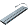 Slika USB Hub 3.0 4-port Canyon 14 in 1 hub, Type C , 3x USB-A, DP, VGA, SD, TF, Audio 3.5, 2x HDMI, RJ45