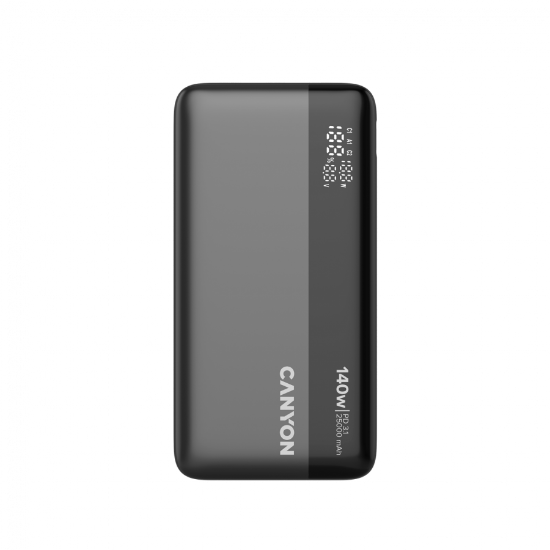 Slika Power bank CANYON PB-240, 25000mAh, Dark Grey