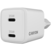 Slika USB punjač zidni CANYON CU35CC 35W 2xPD EU White