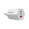 Slika USB punjač zidni CANYON HEXAGON 65 65W 2xPD 1xQC EU White