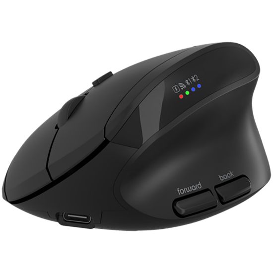 Slika CANYON MW-25 Ergonomic LED AA Dual mode Wireless Black
