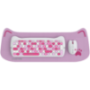 Slika CANYON HSET-W6 EN/AD Keyboard+Mouse Kitty Edition AAA+АА Wireless Pink