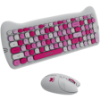 Slika CANYON HSET-W6 EN/AD Keyboard+Mouse Kitty Edition AAA+АА Wireless Pink