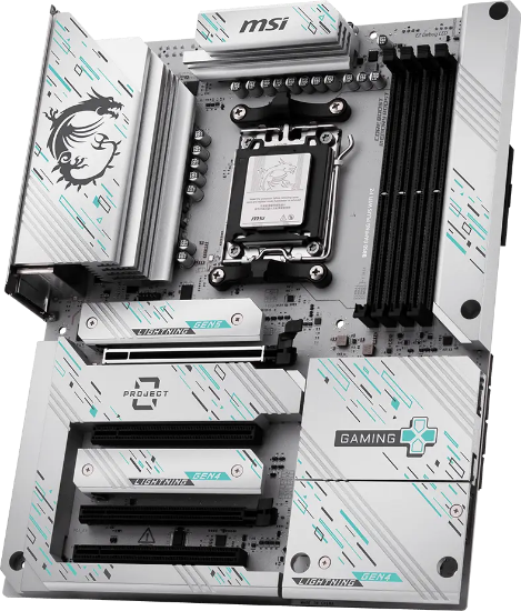 Slika MSI B850 GAMING PLUS WIFI PZ