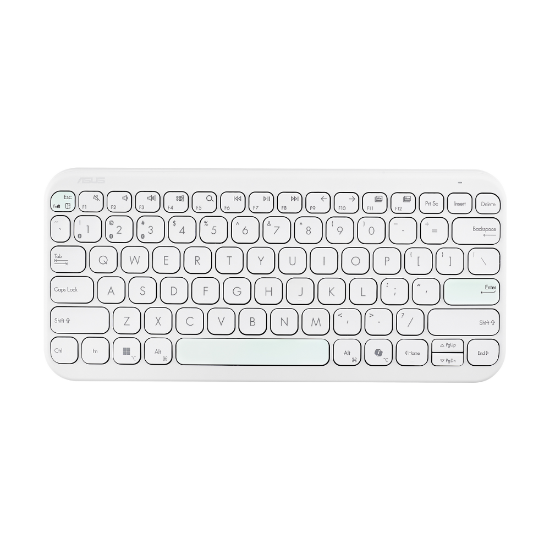 Slika ASUS KW100, bežična tipkovnica, bijela