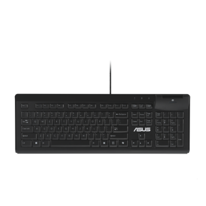 Slika ASUS KU100, tipkovnica, čitač kartica, USB