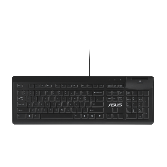 Slika ASUS KU100, tipkovnica, čitač kartica, USB