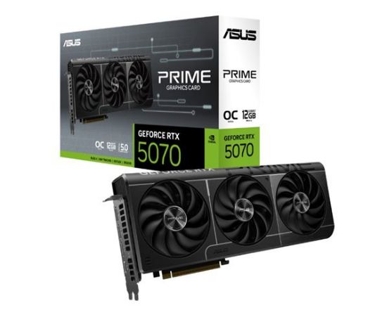 Slika GeForce RTX 5070 192-bit 16GB GDDR7 ASUS PRIME-RTX5070-O12G