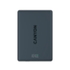 Slika Power bank CANYON magnetic OnPower 500 PD20W, 5000mAh Aluminium Interstellar Black