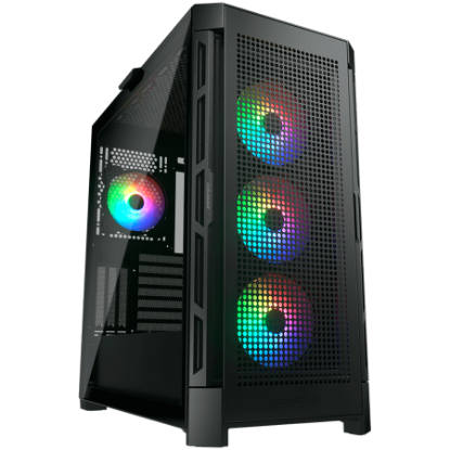 Slika COUGAR AIRFACE PRO RGB PC Case, Mid Tower, Black