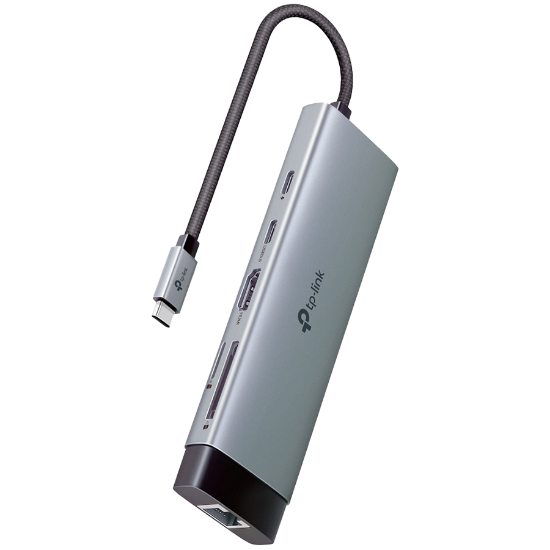 Slika USB Hub 3.0 9-port UH9120C HDMI, 3x USB-A, USB-C PD 100W, SD + microSD(TF), 1x USB-C