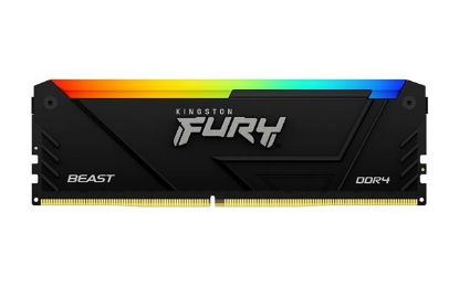 Slika DIMM DDR4 16 GB 3200 MHz Kingston FURY Beast RGB, KF432C16BB12A/16