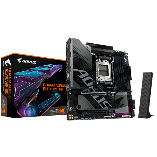 Slika Gigabyte B840M AORUS ELITE WIFI6E