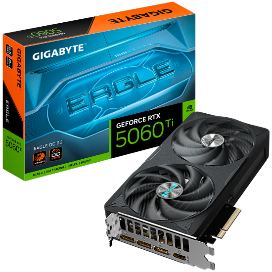 Slika GeForce RTX 5060 Ti 8GB GDDR7 128-bit Gigabyte EAGLE OC